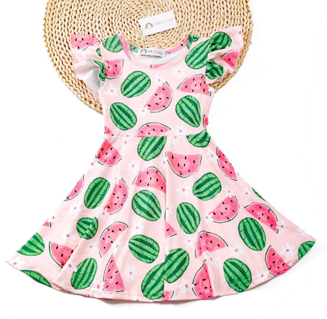 Happy Watermelon Dress Southern Prep Boutique Happy Watermelon Dress Southern Prep Boutique