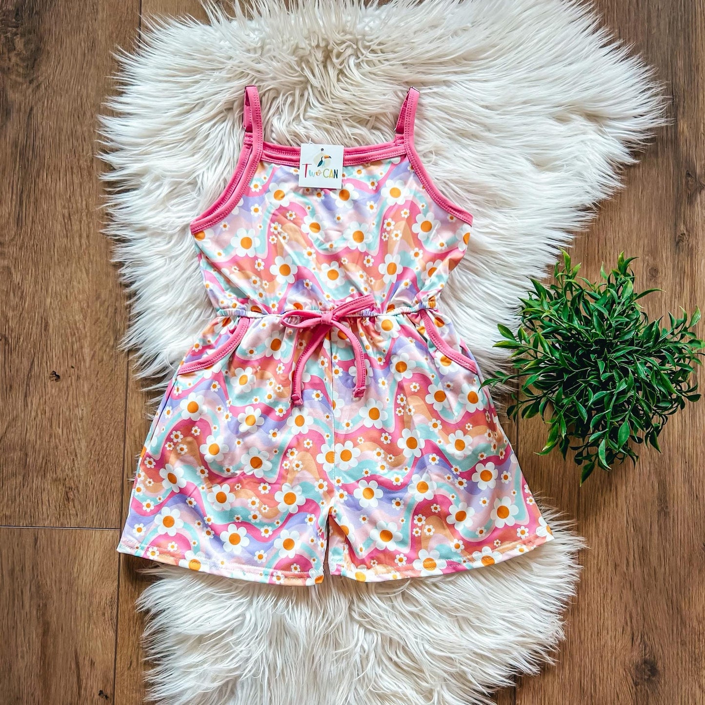 Groovy Daisies Romper