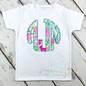 Lilly~Inspired Watercolor Monogram