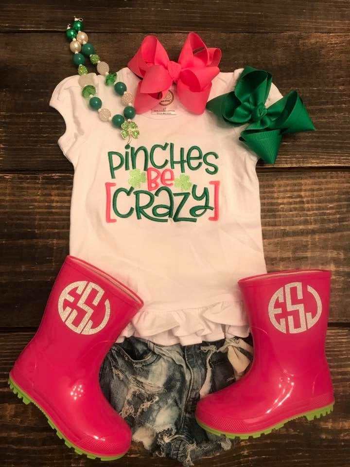 Pinches Be Crazy - Embroidered Tee