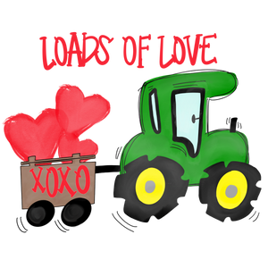 Loads of Love Tractor - Graphic Tee