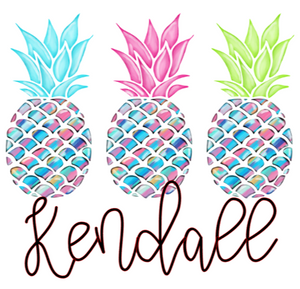 Pineapple Trio - Graphic Tee