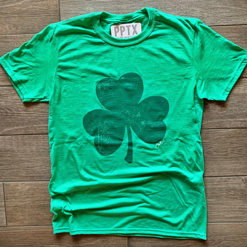 Shamrock T Shirts - {Bleached or Unbleached} Adult / Youth Graphic Tee