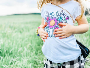 Live Life in Full Bloom - Graphic Tee