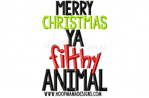 Merry Christmas ya Filthy Animal - Christmas tee