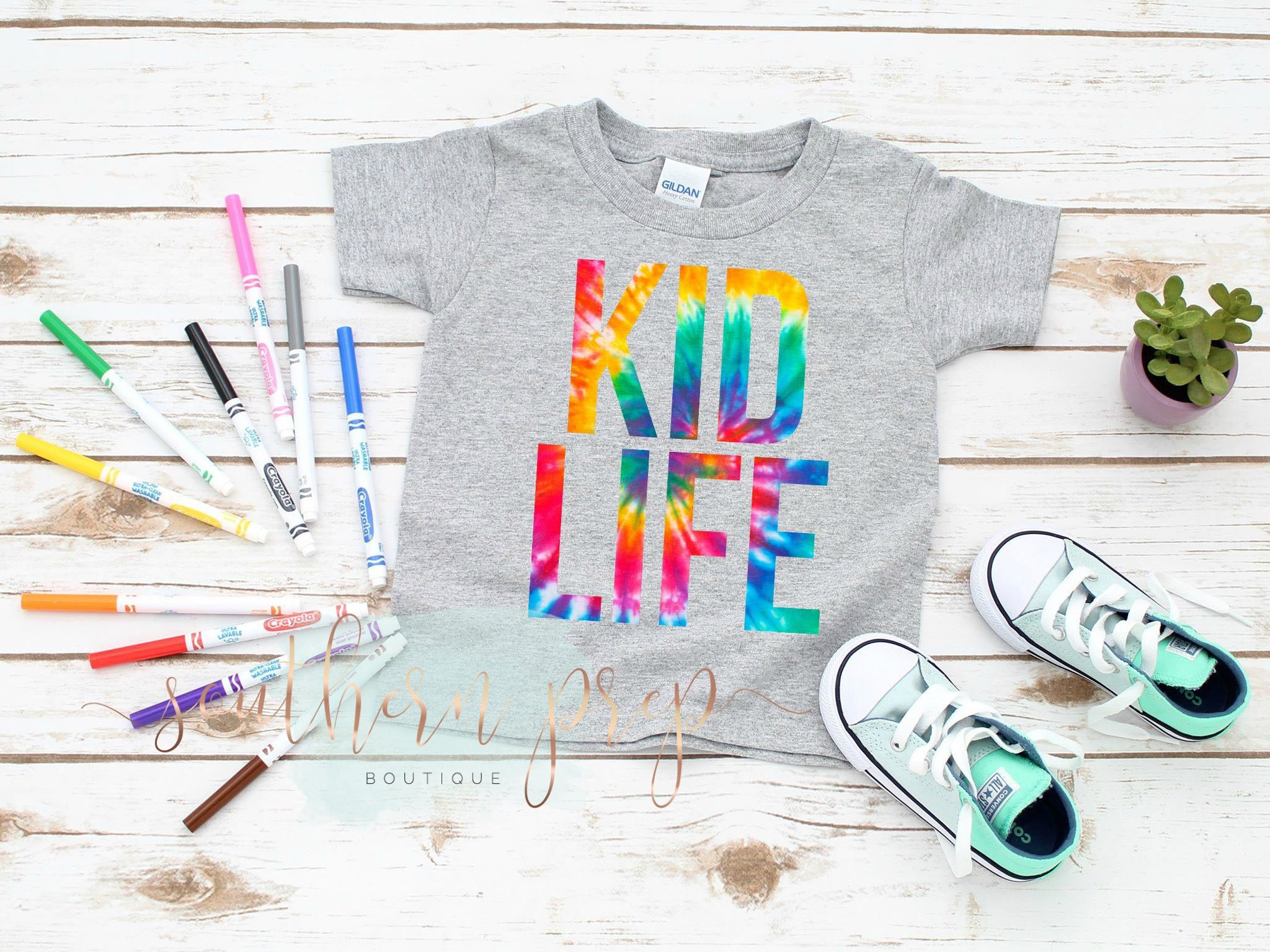 KID LIFE - TODDLER T shirts - TIE DYE COLLECTION