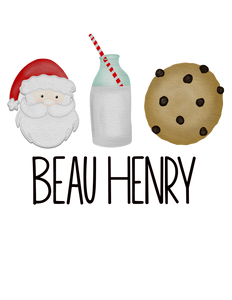 Santa Milk and Cookies Trio - Graphic Tee
