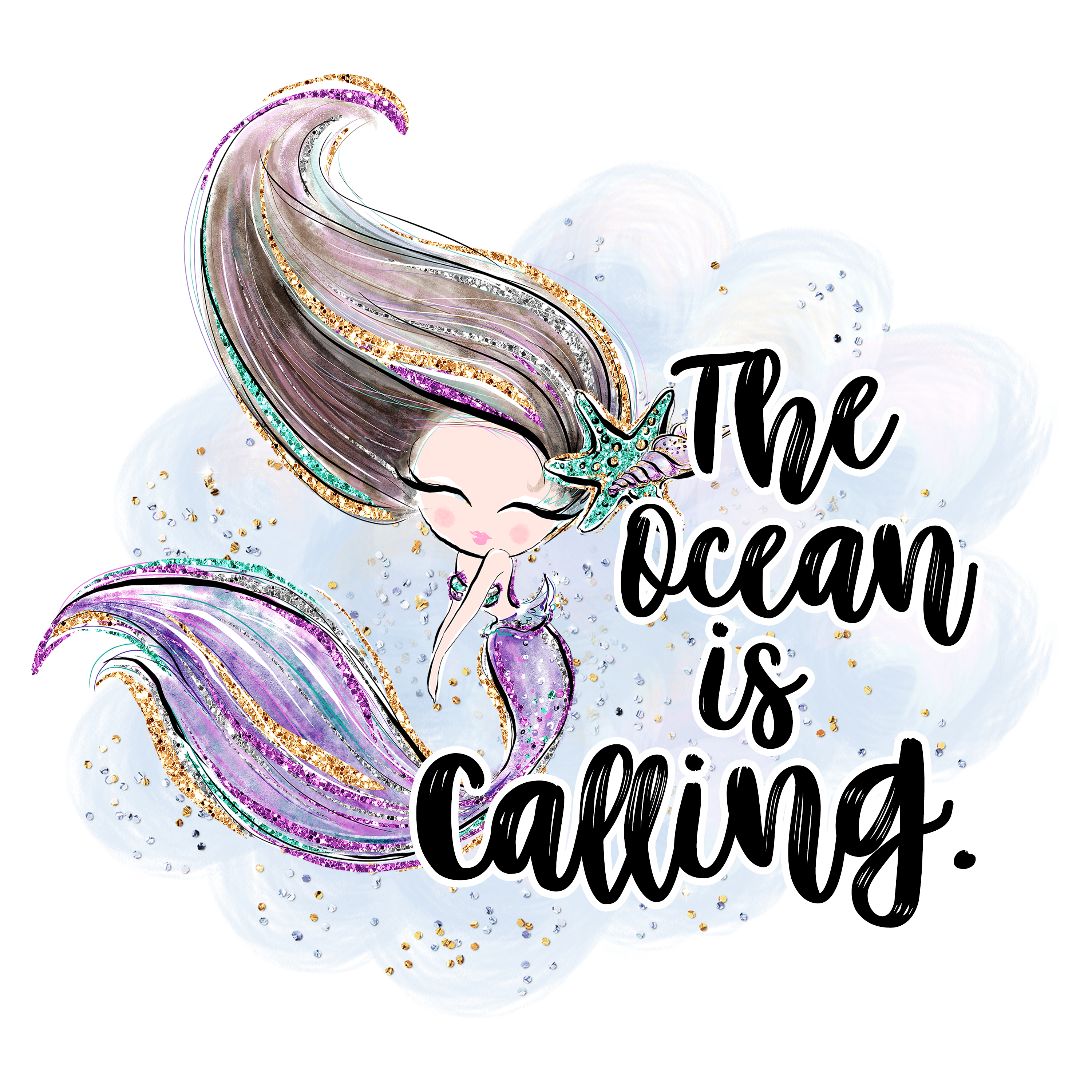 The Ocean is Calling - Graphic Tee